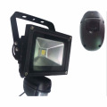 led floodlight cam with outdoor cctv IP wifi camera pir sensor detection